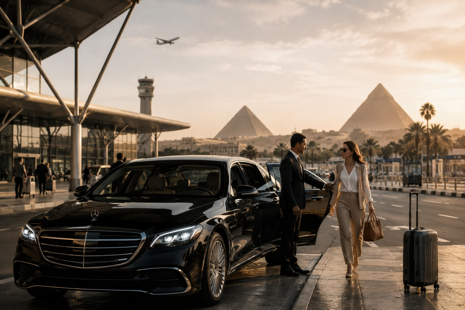 Luxury airport transportation with Camel Transfers